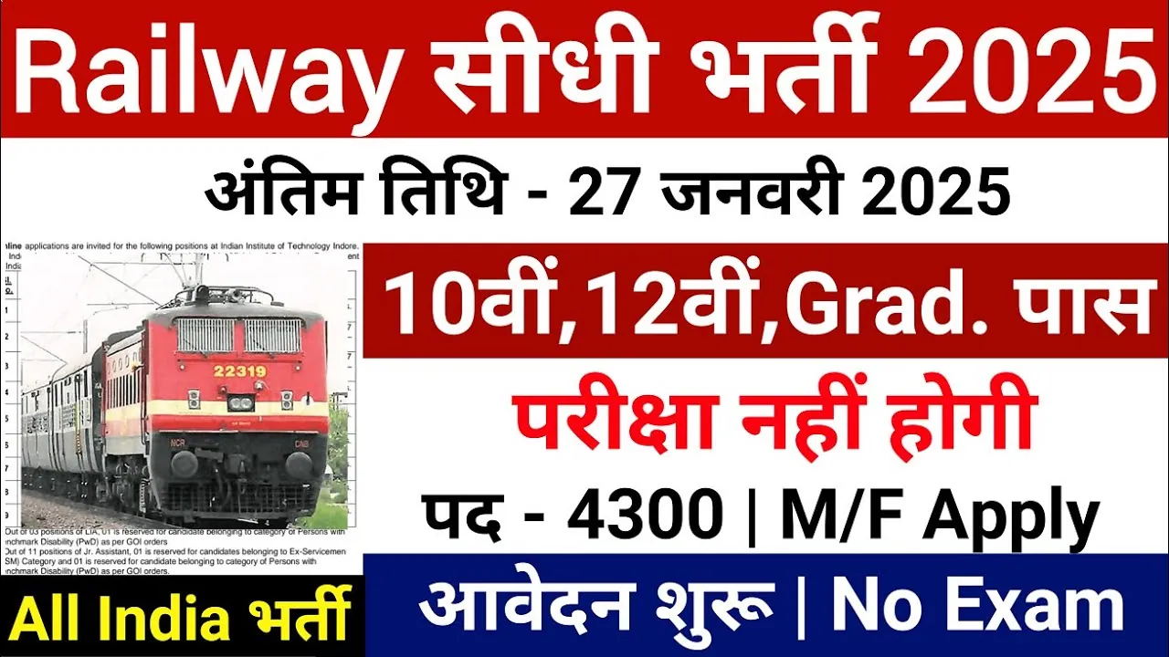 Railway Jobs 2025